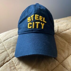 Steel City black and gold hat